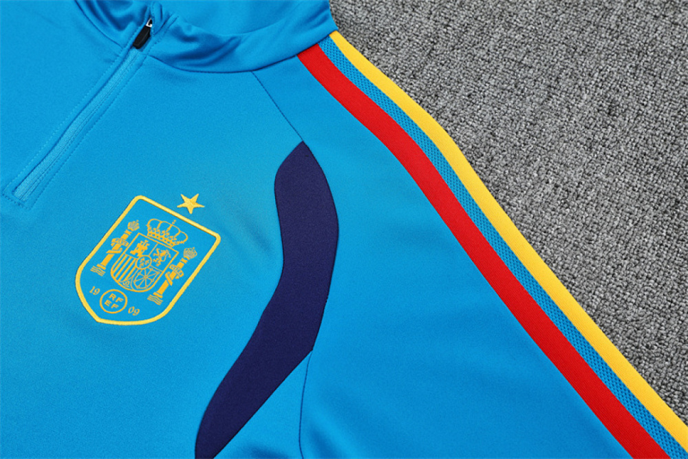 2026 FIFA World Cup Spain Half zip training suit set