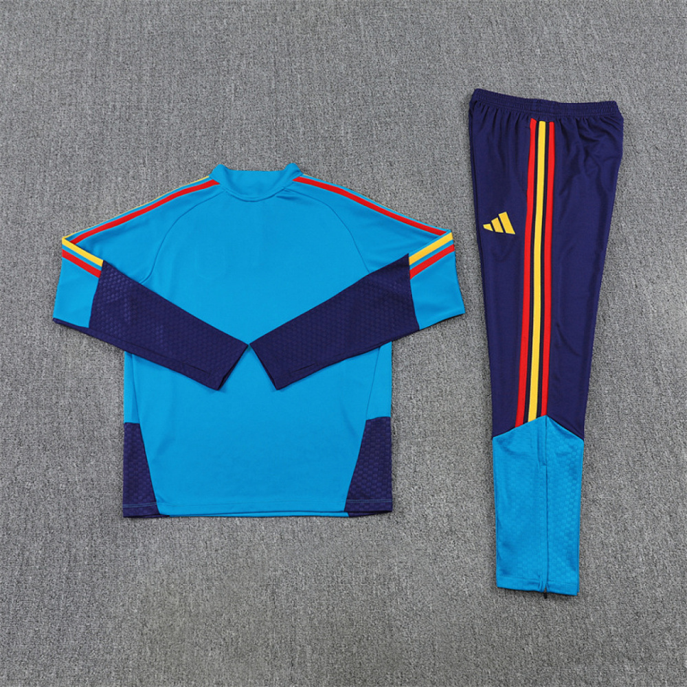 2026 FIFA World Cup Spain Half zip training suit set