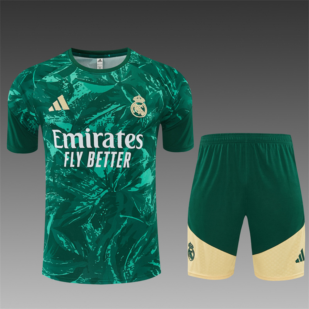 2627 Real Madrid CF Training clothes suit Short sleeve Fan version
