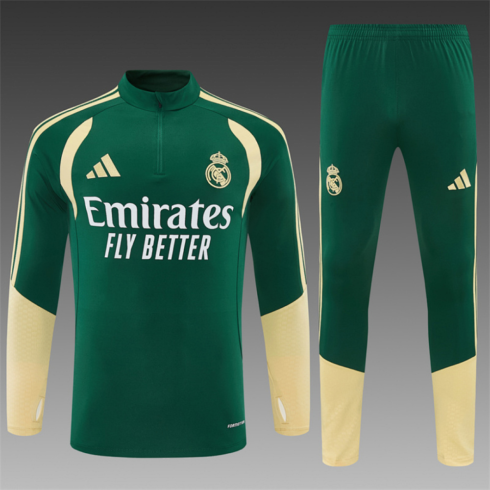 2627 Real Madrid CF Half zip training suit set