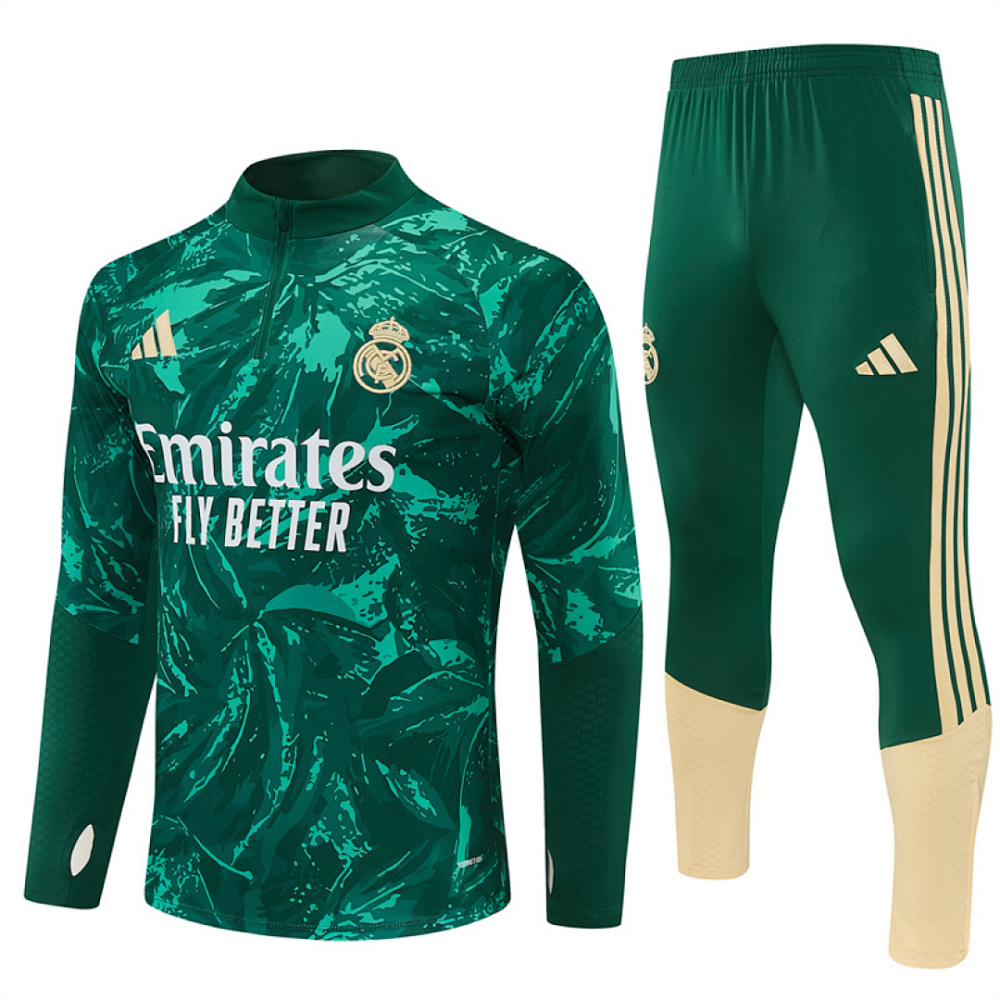 2627 Real Madrid CF Half zip training suit set