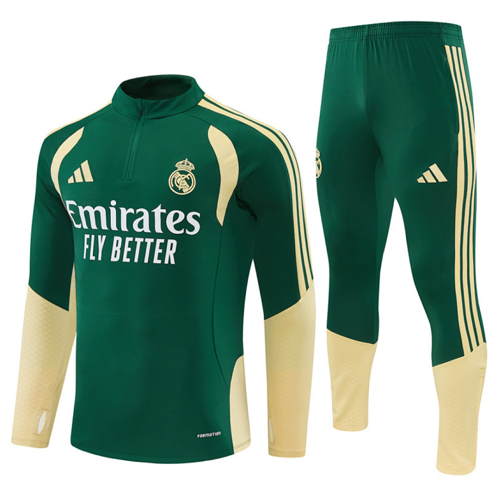 2627 Real Madrid CF Half zip training suit set