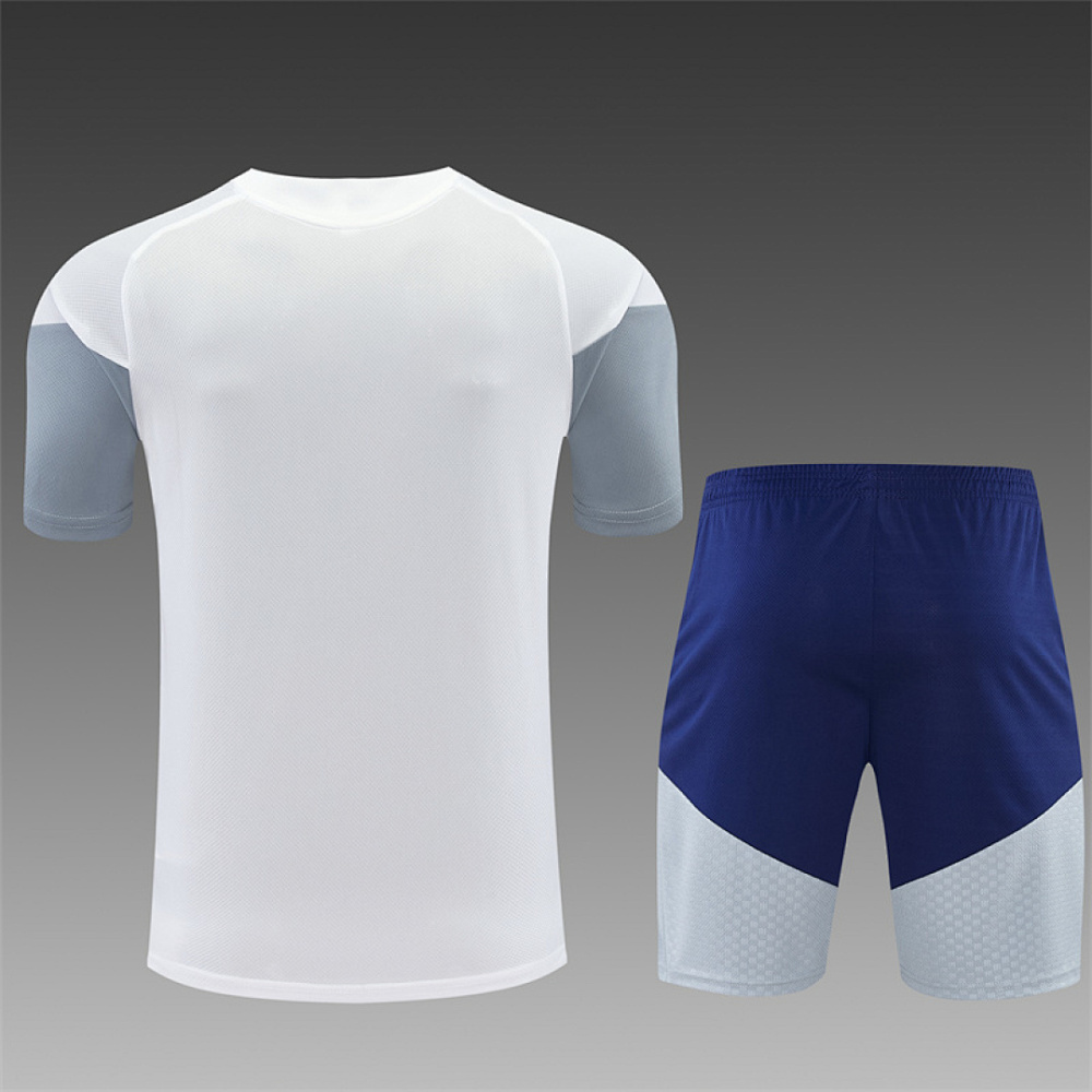 2627 Real Madrid CF Training clothes suit Short sleeve Fan version