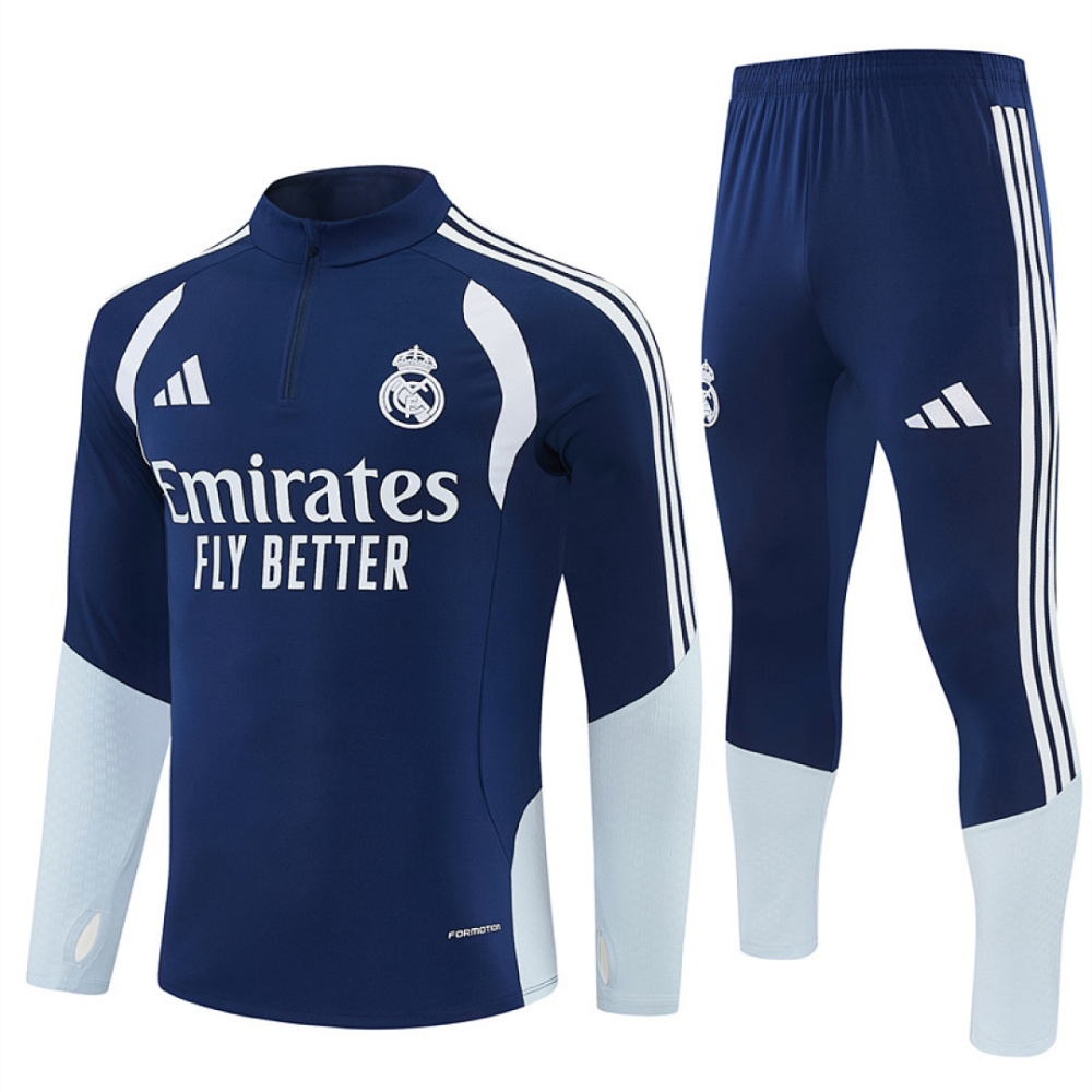 2627 Real Madrid CF Half zip training suit set