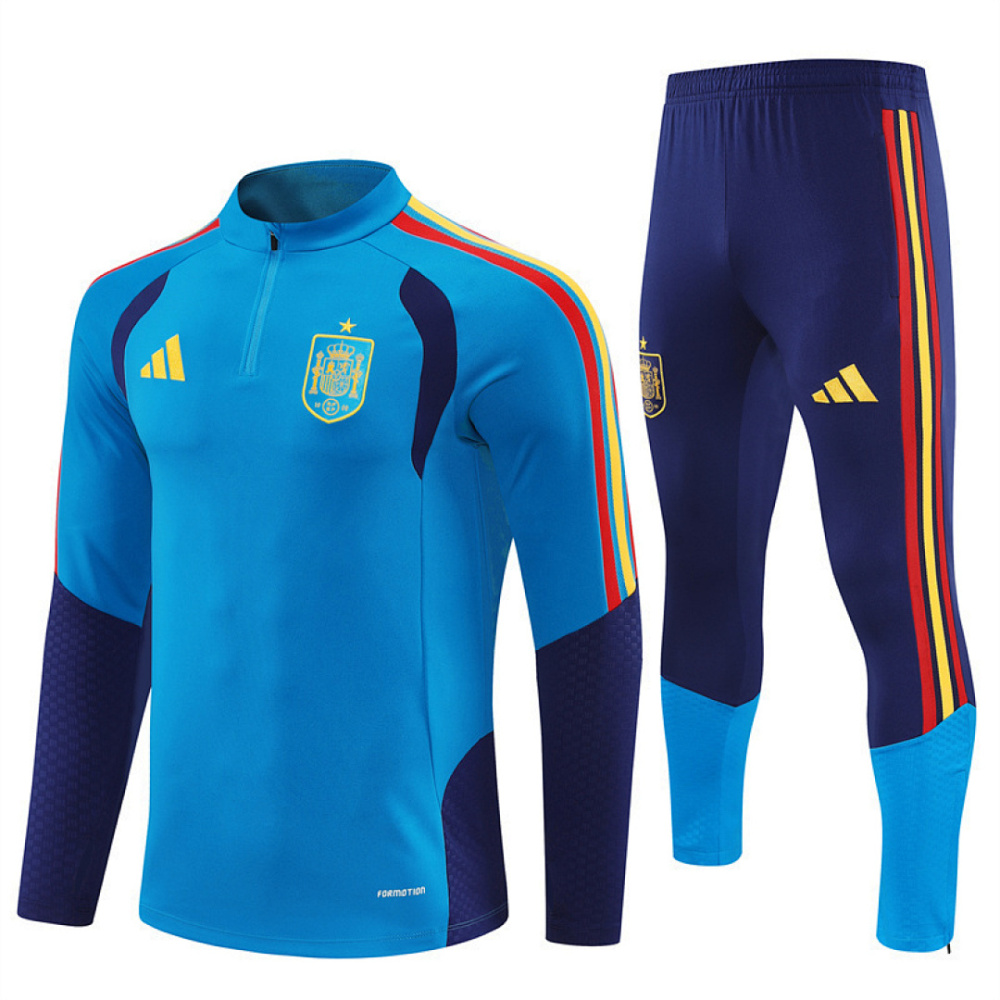 2026 FIFA World Cup Spain Half zip training suit set