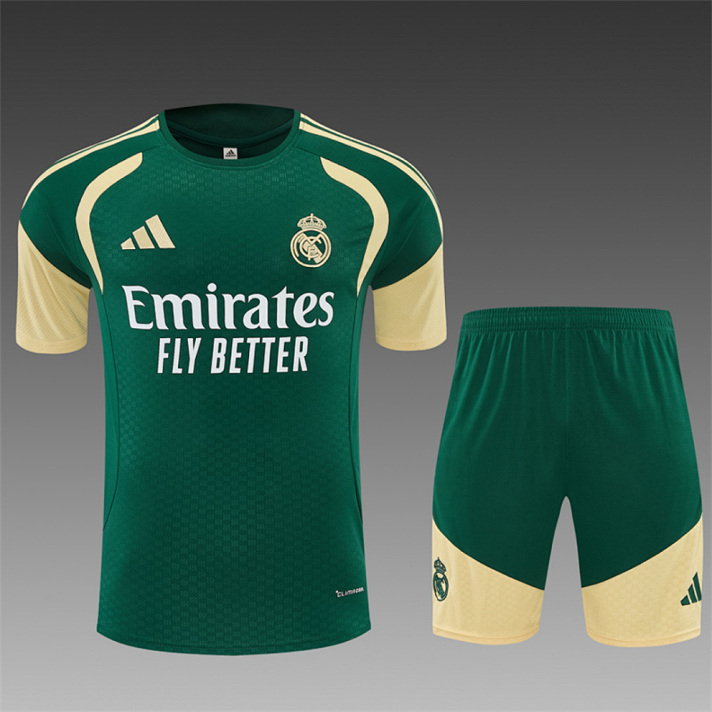 2627 Real Madrid CF Training clothes suit Short sleeve Fan version