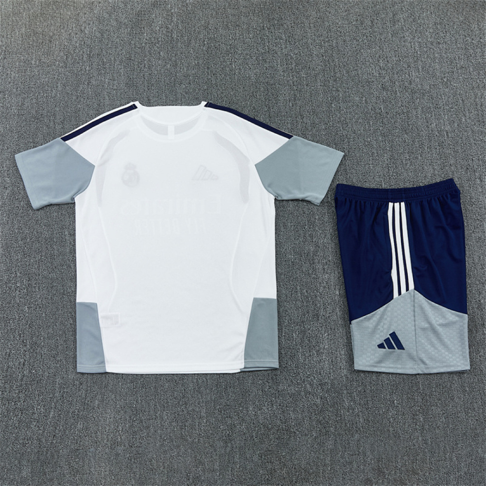 2627 Real Madrid CF Training clothes suit Short sleeve Fan version
