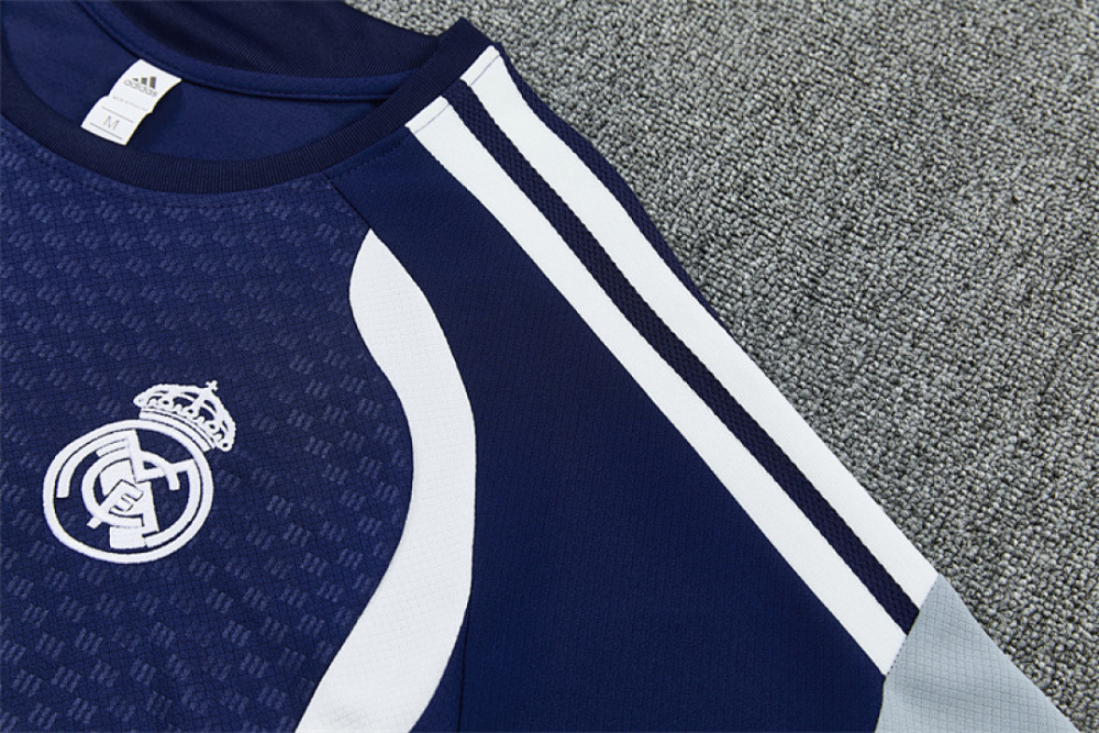 2627 Real Madrid CF Training clothes suit Short sleeve Fan version