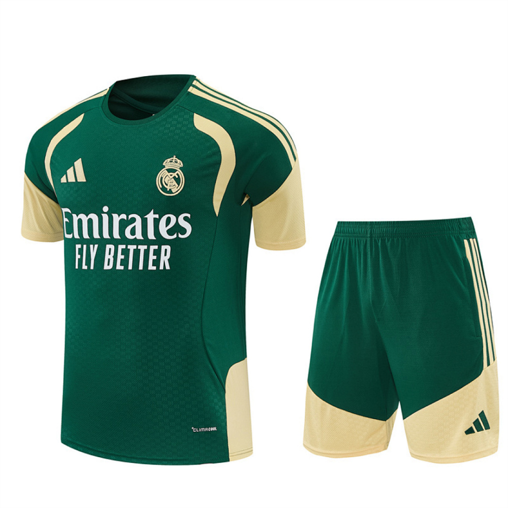 2627 Real Madrid CF Training clothes suit Short sleeve Fan version