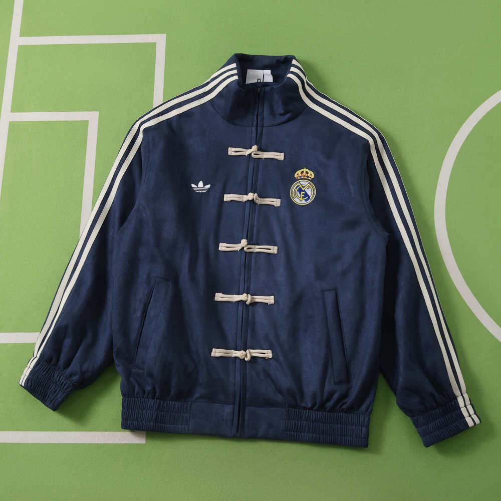 2627 Real Madrid CF traditional Chinese garments windbreaker