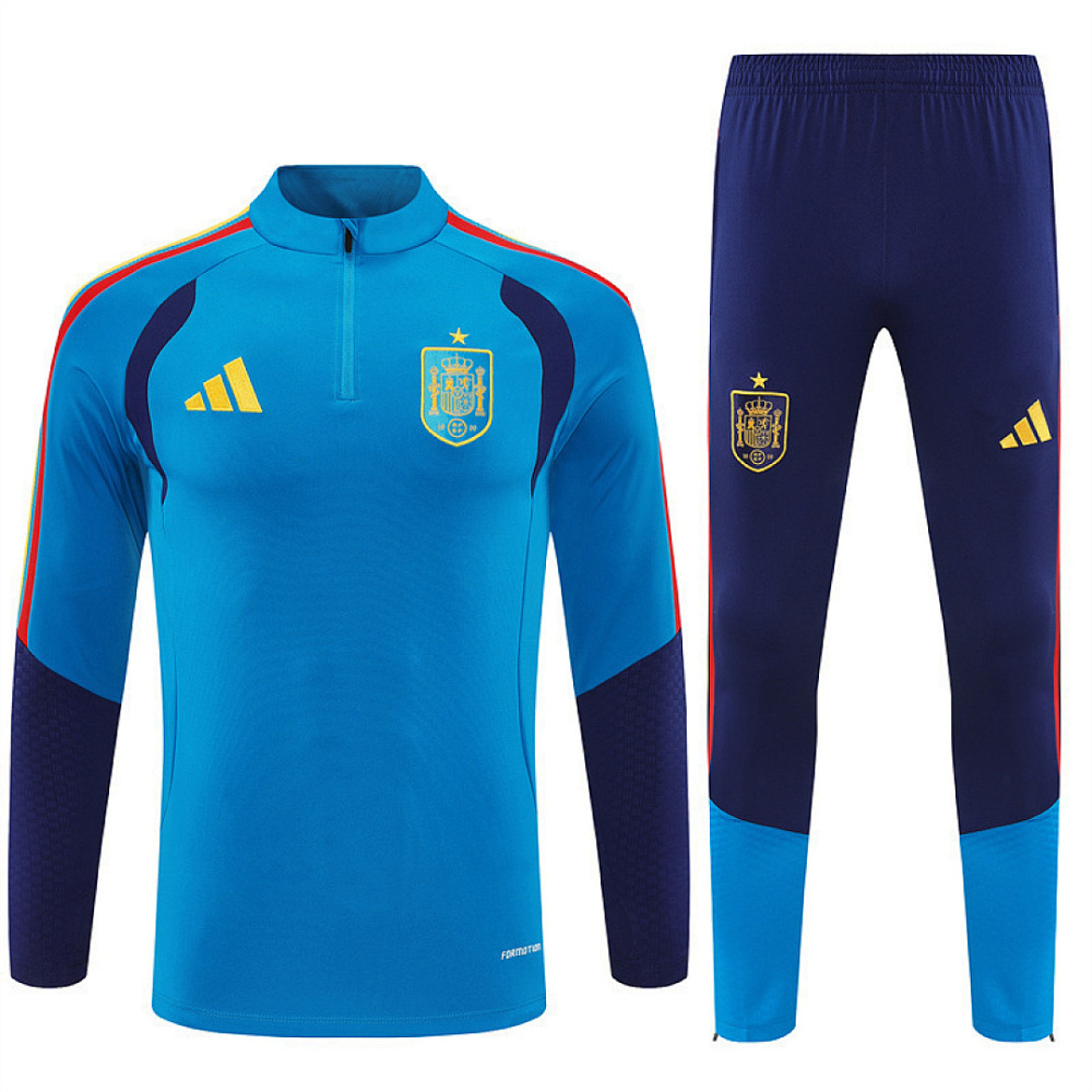 2026 FIFA World Cup Spain Half zip training suit set