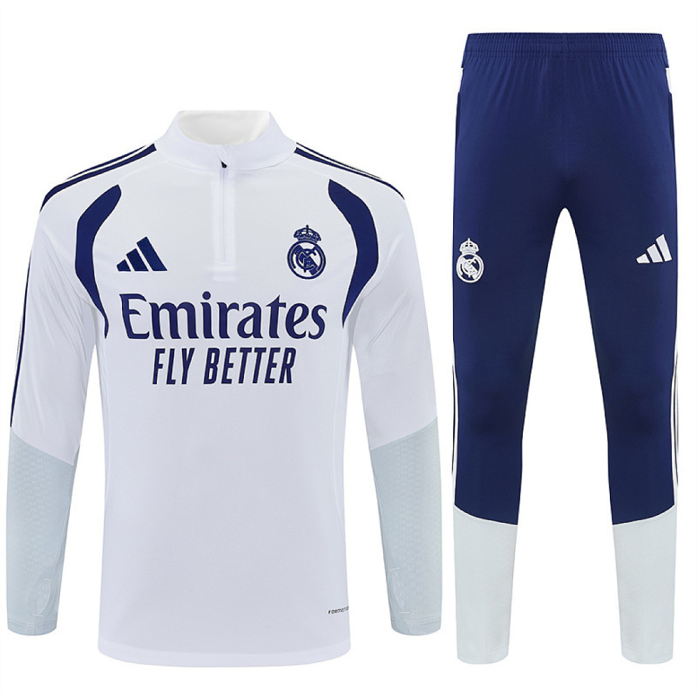 2627 Real Madrid CF Half zip training suit set