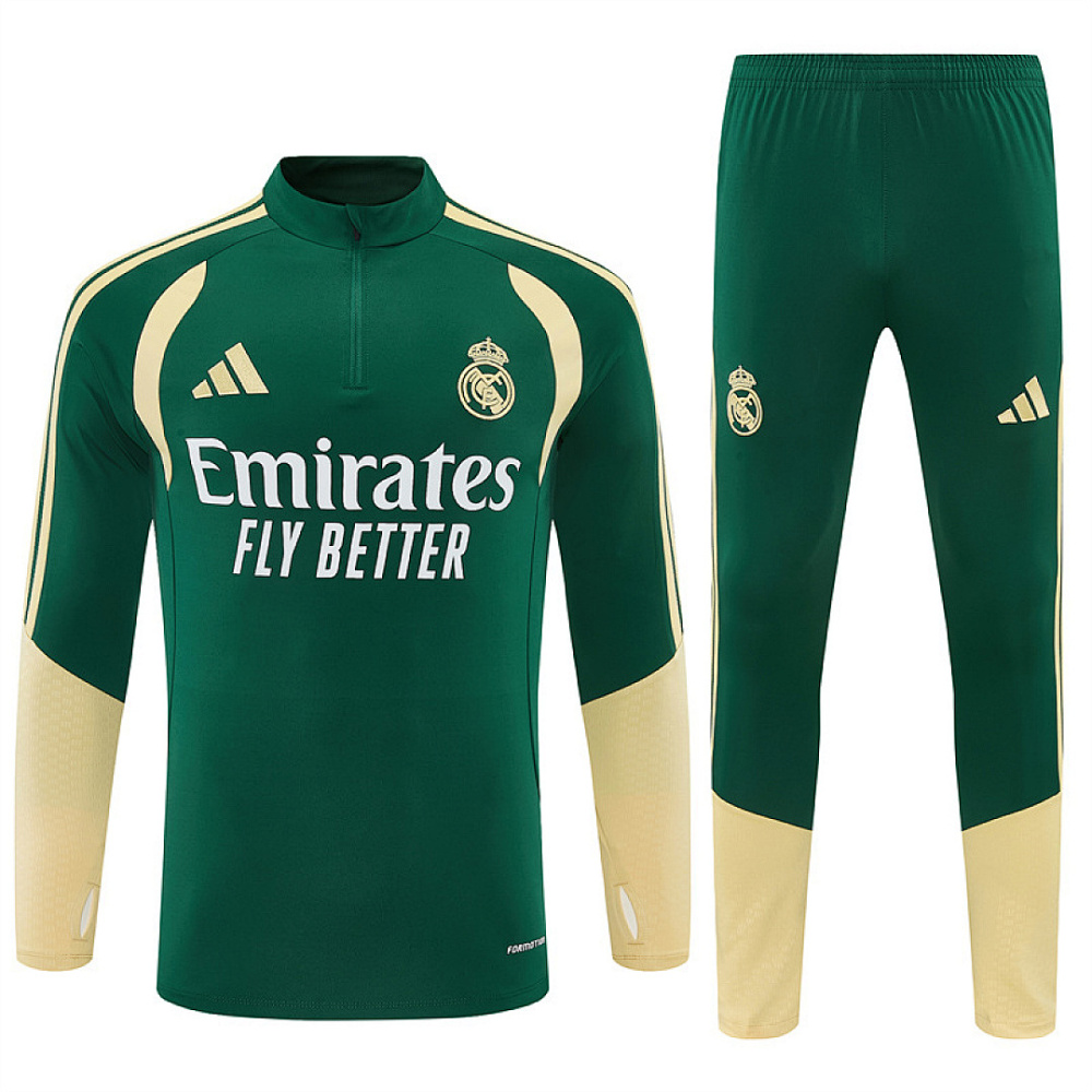 2627 Real Madrid CF Half zip training suit set