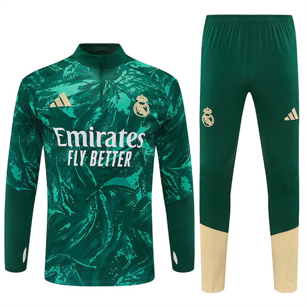 2627 Real Madrid CF Half zip training suit set
