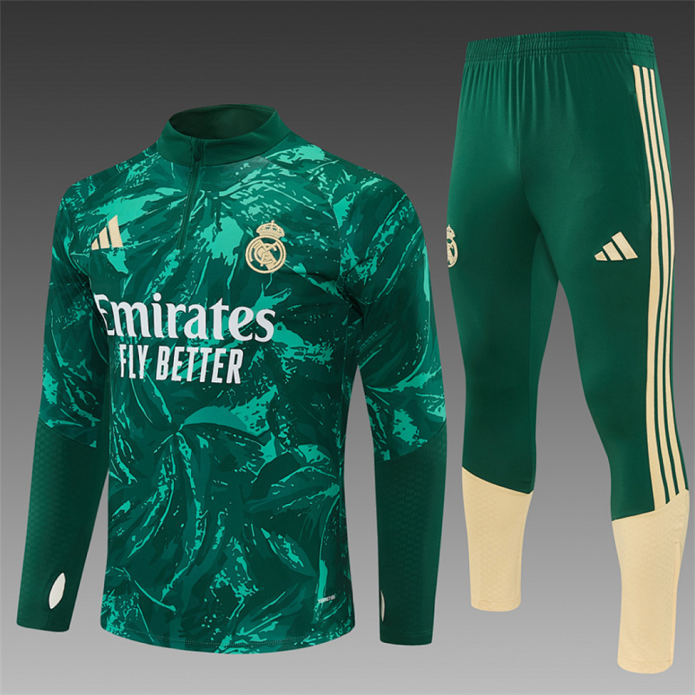 2627 Real Madrid CF Half zip training suit set