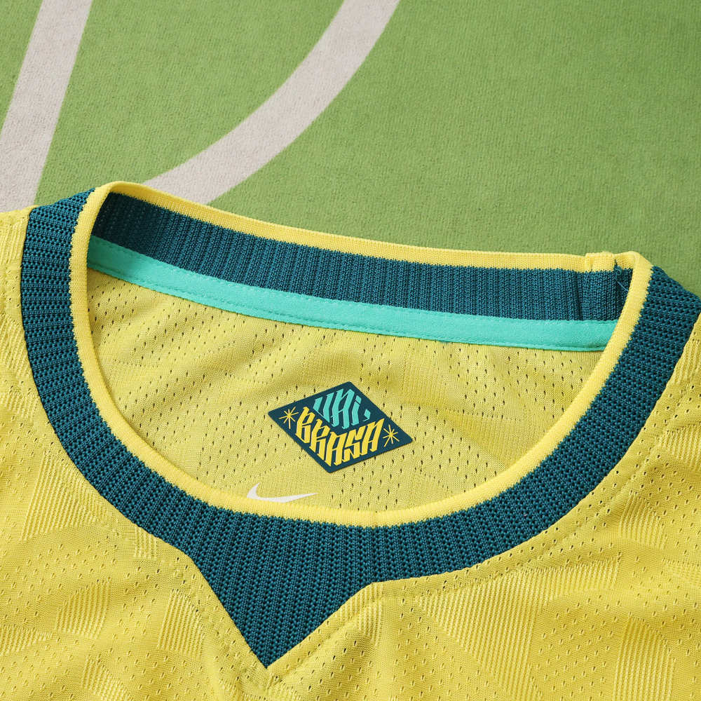 2026 FIFA World Cup Brazil home Embroidery Player version