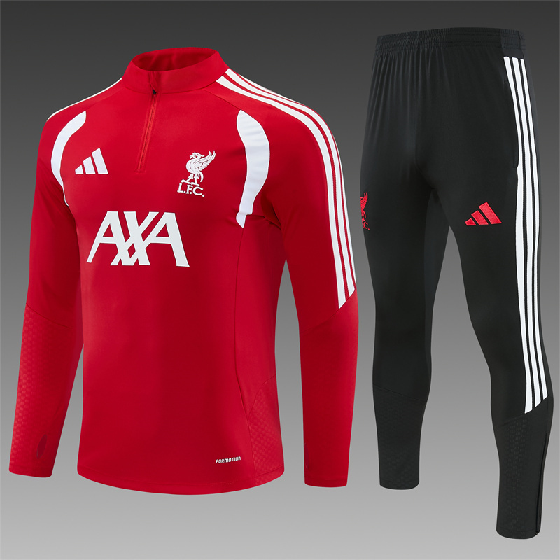 2026 season Liverpool half zip training suit set