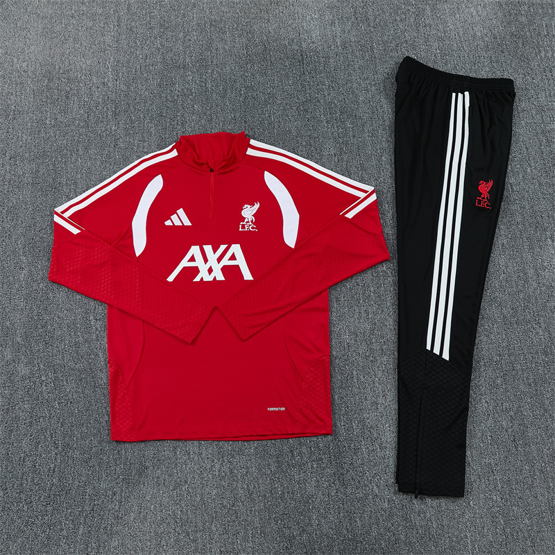 2026 season Liverpool half zip training suit set