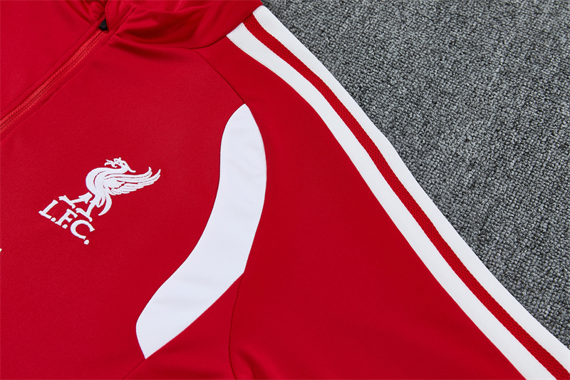 2026 season Liverpool half zip training suit set
