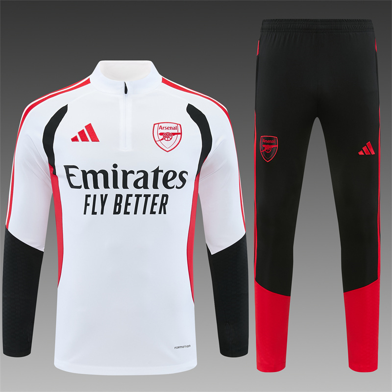 2026 season Arsenal half zip training suit set