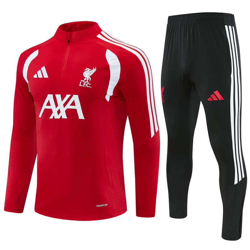2026 season Liverpool half zip training suit set