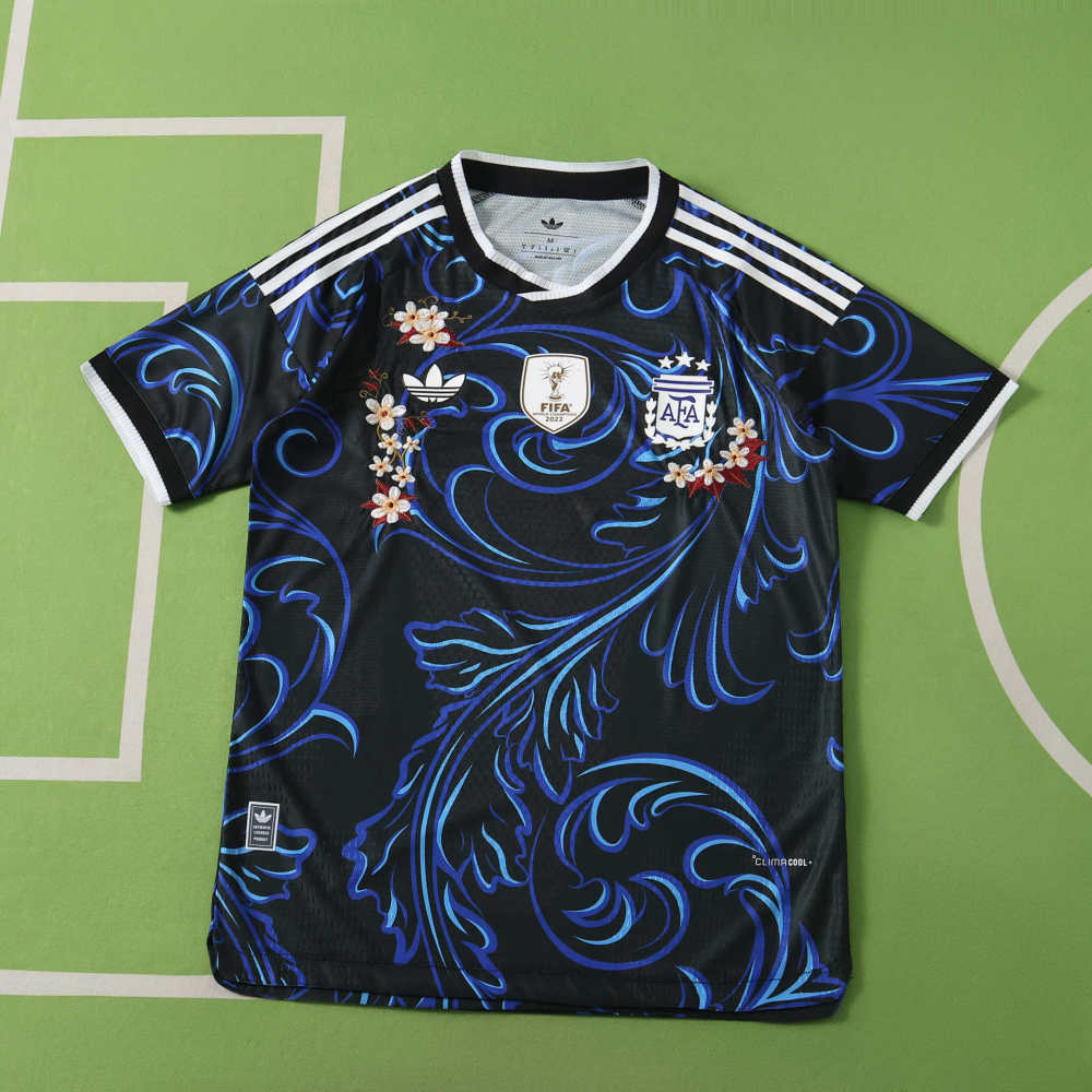 2026 FIFA World Cup Argentina Away Embroidery Player version