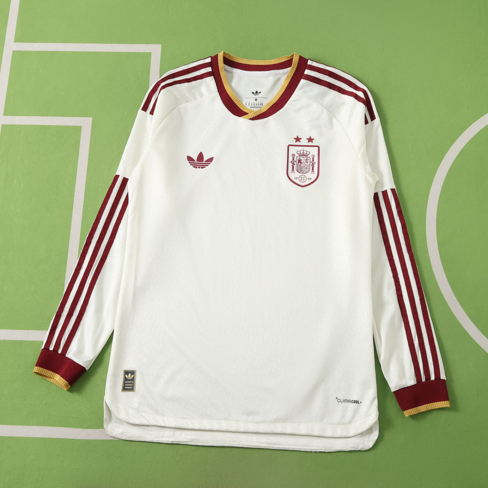 2026 FIFA World Cup Spain away Long sleeved Player version two star