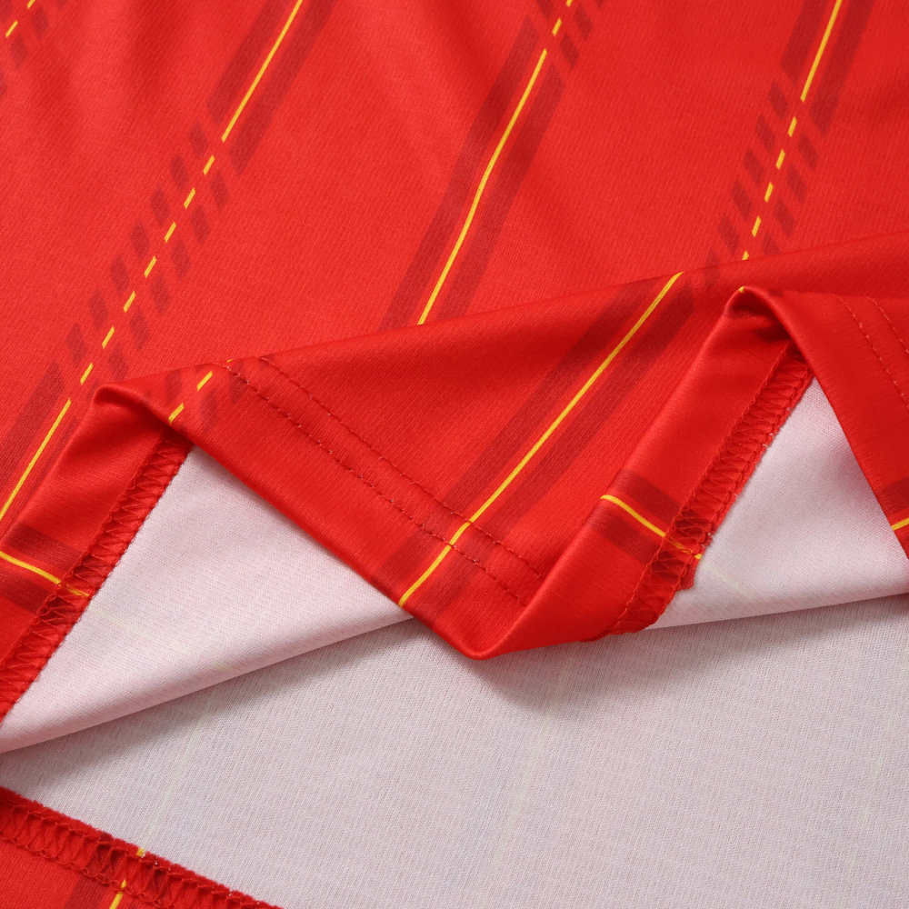 2026 FIFA World Cup Spain home Long sleeve Fan version two star