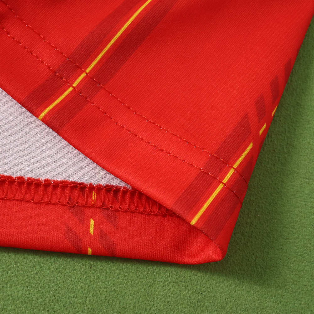 2026 FIFA World Cup Spain home Long sleeve Fan version two star
