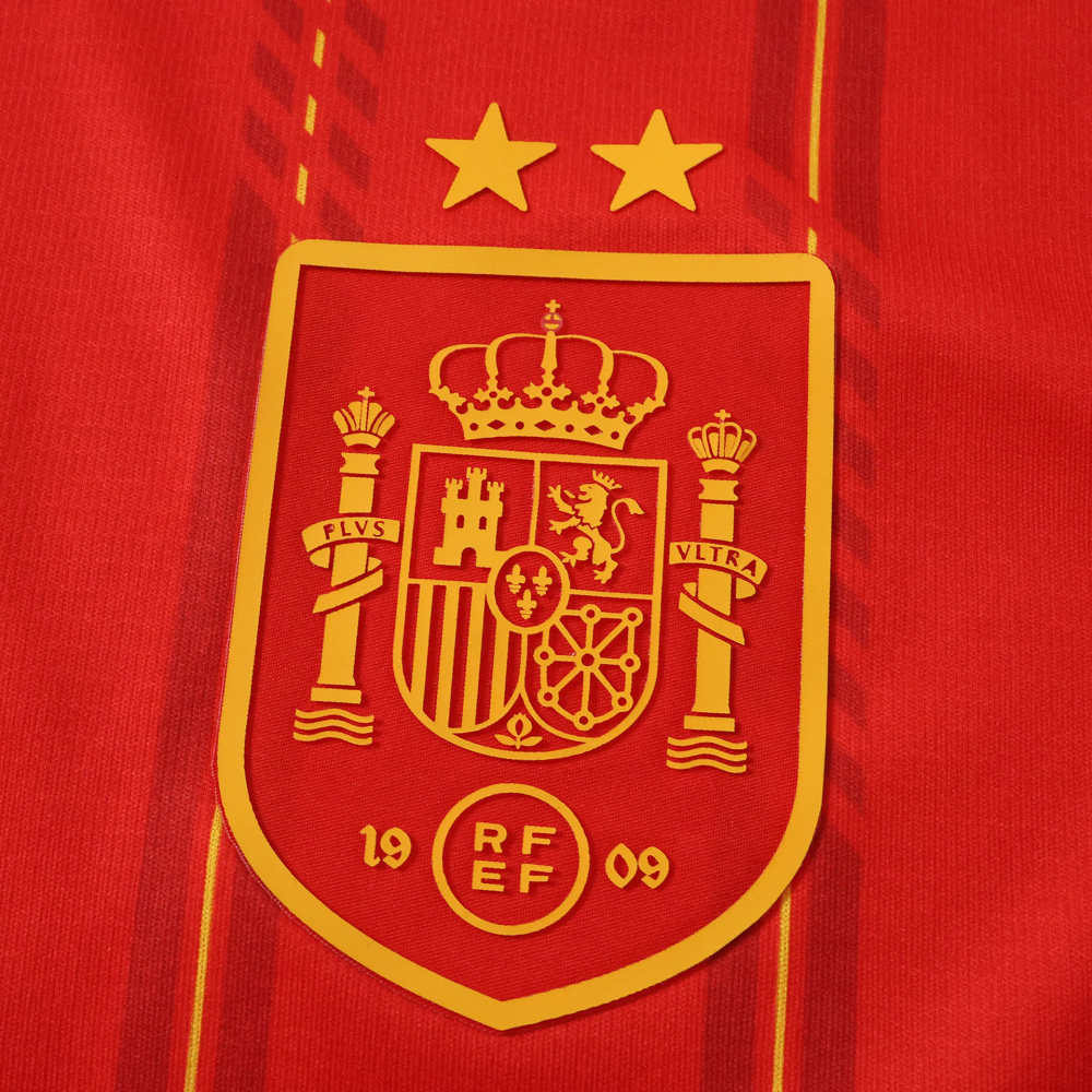 2026 FIFA World Cup Spain home Long sleeve Fan version two star