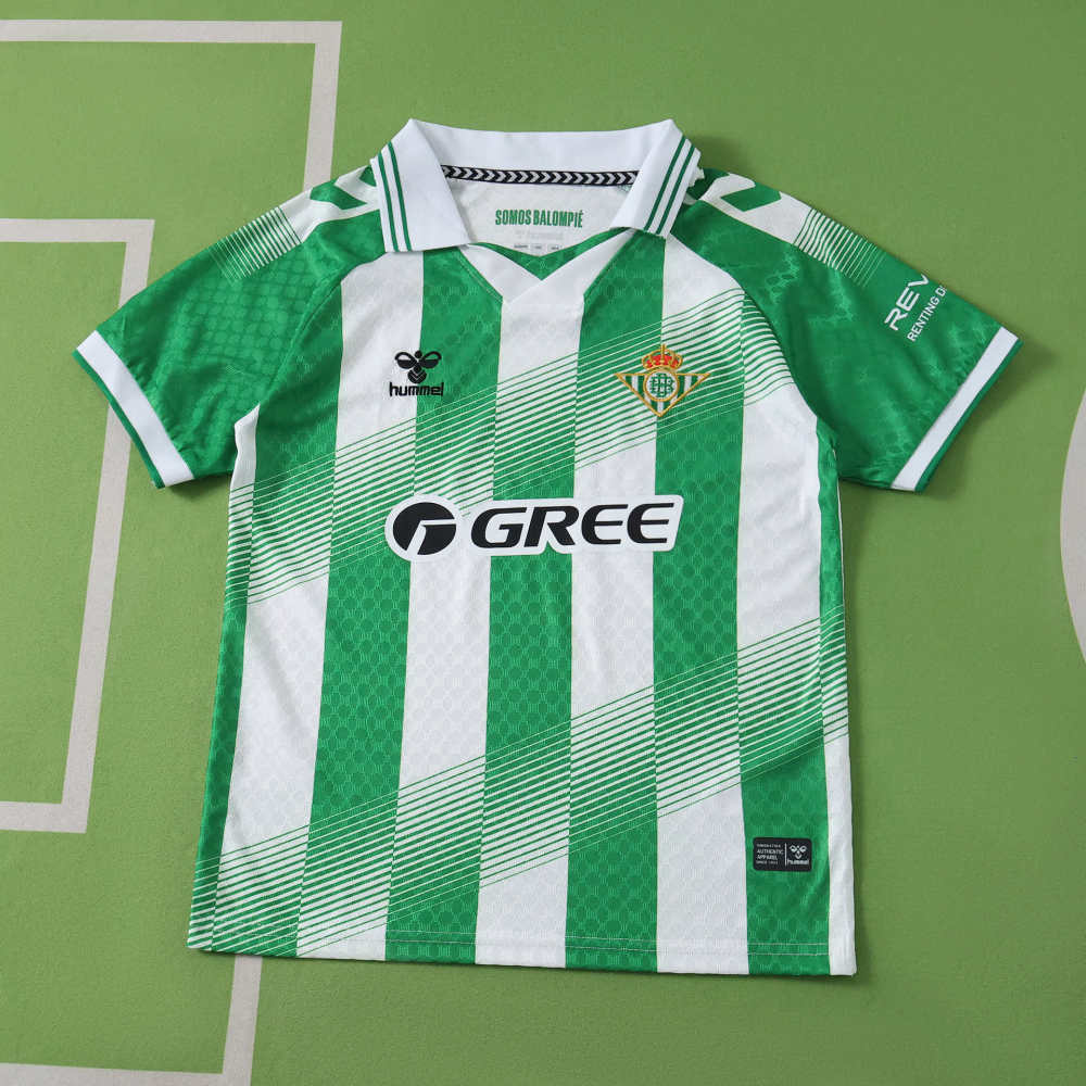 2627 season Real Betis Balompié home Kids kit
