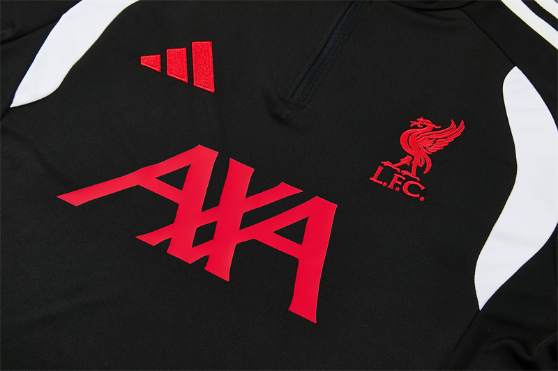 2026 season Liverpool half zip training suit set
