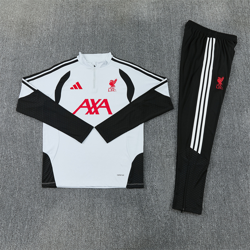 2026 season Liverpool half zip training suit set