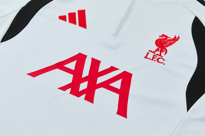 2026 season Liverpool half zip training suit set
