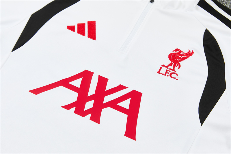 2026 season Liverpool half zip training suit set