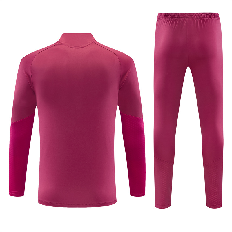2026 season Real Madrid half zip training suit set