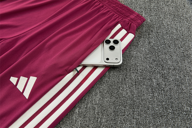 2026 season Real Madrid half zip training suit set