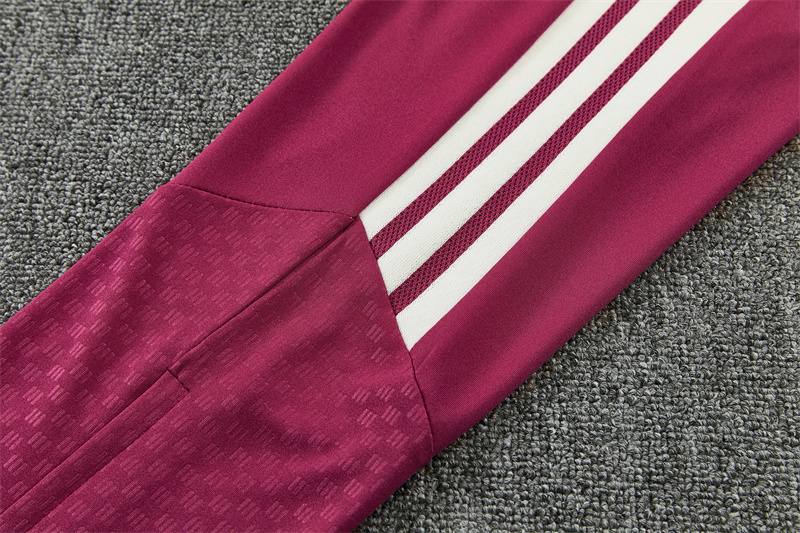 2026 season Real Madrid half zip training suit set