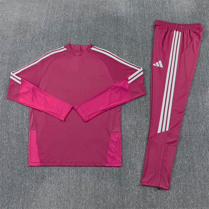 2026 season Real Madrid half zip training suit set