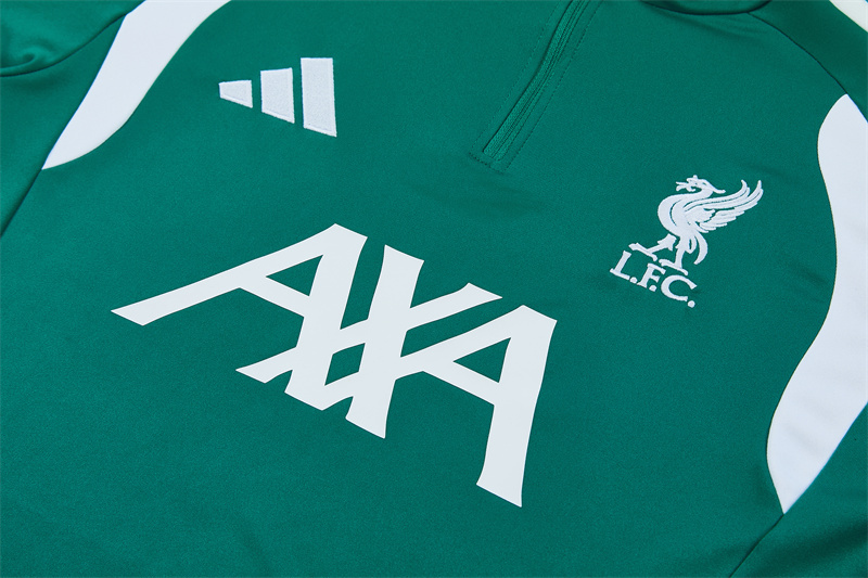 2026 season Liverpool half zip training suit set
