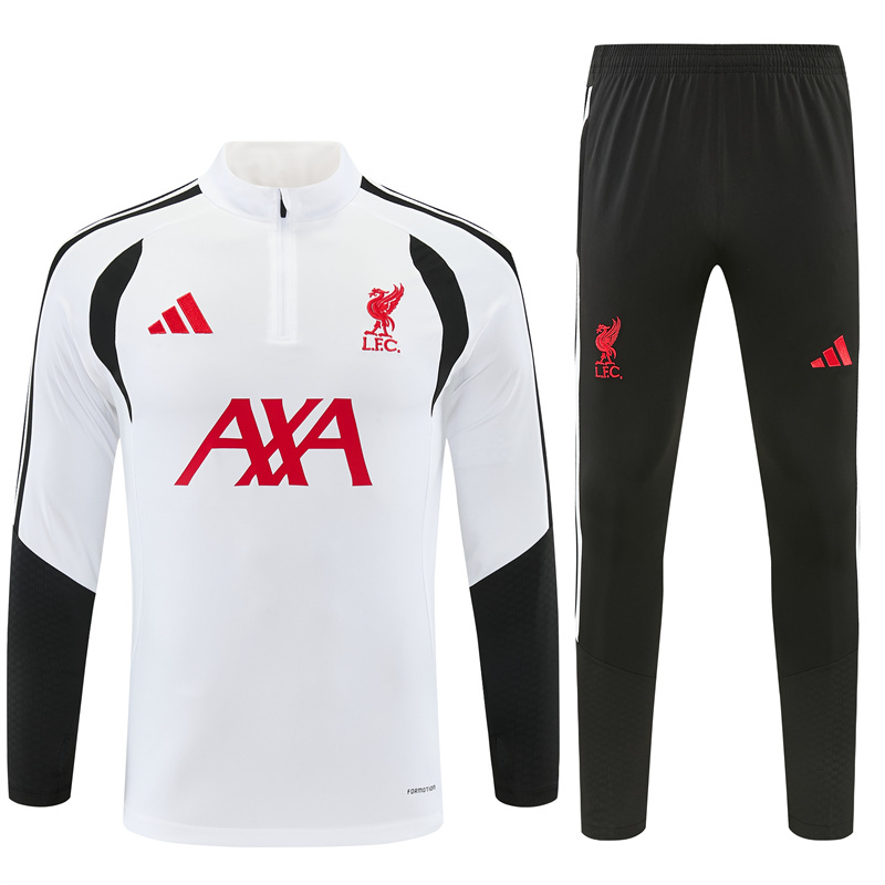 2026 season Liverpool half zip training suit set