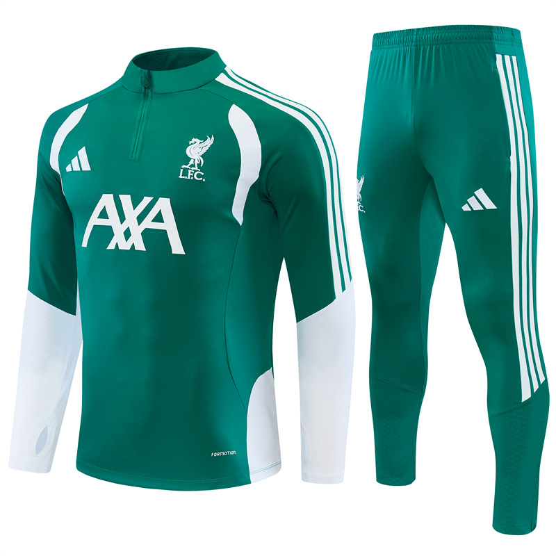 2026 season Liverpool half zip training suit set