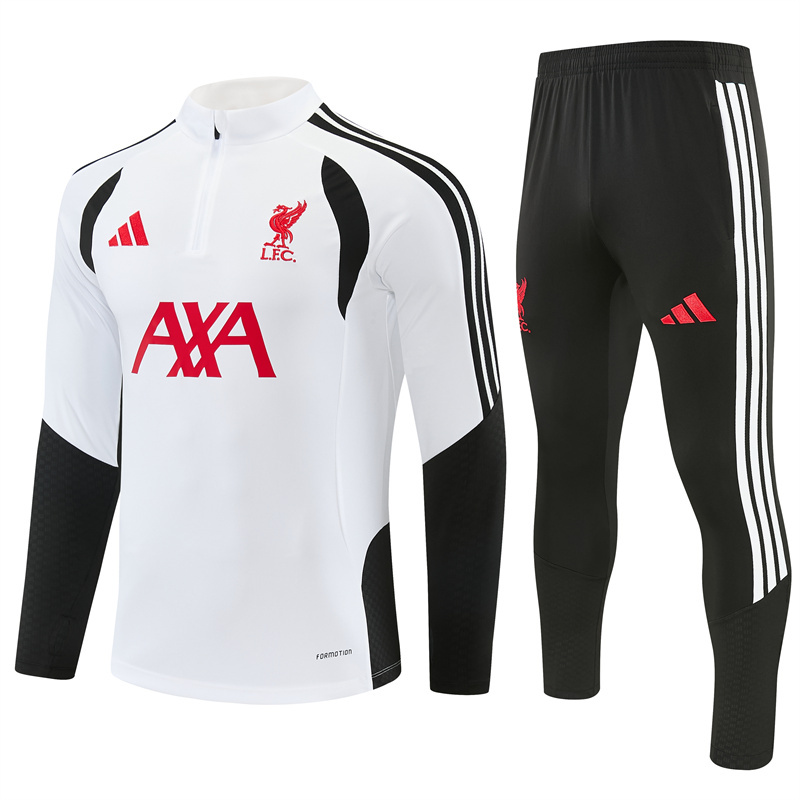 2026 season Liverpool half zip training suit set