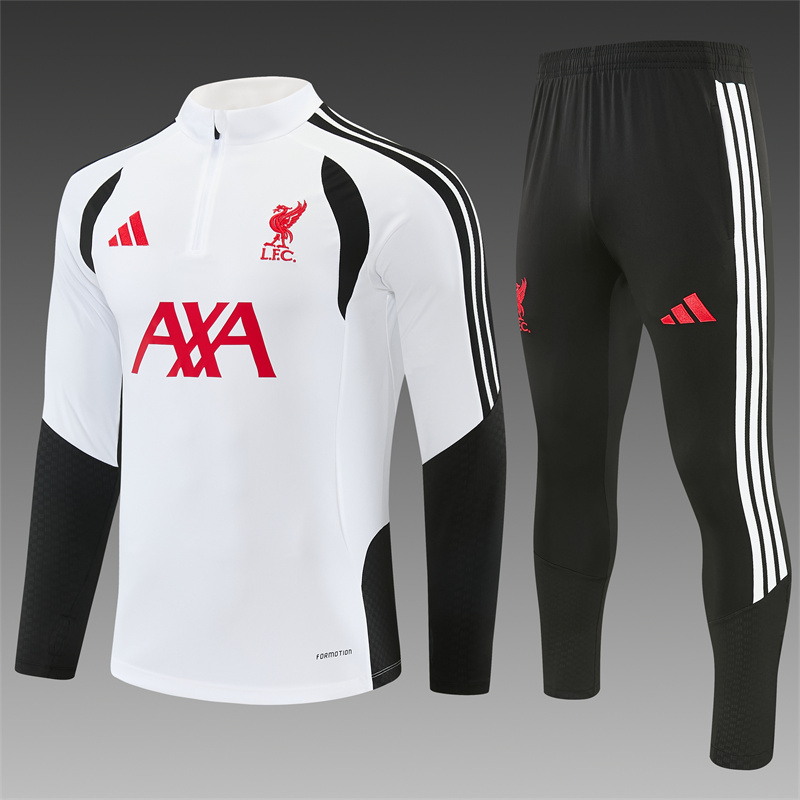 2026 season Liverpool half zip training suit set
