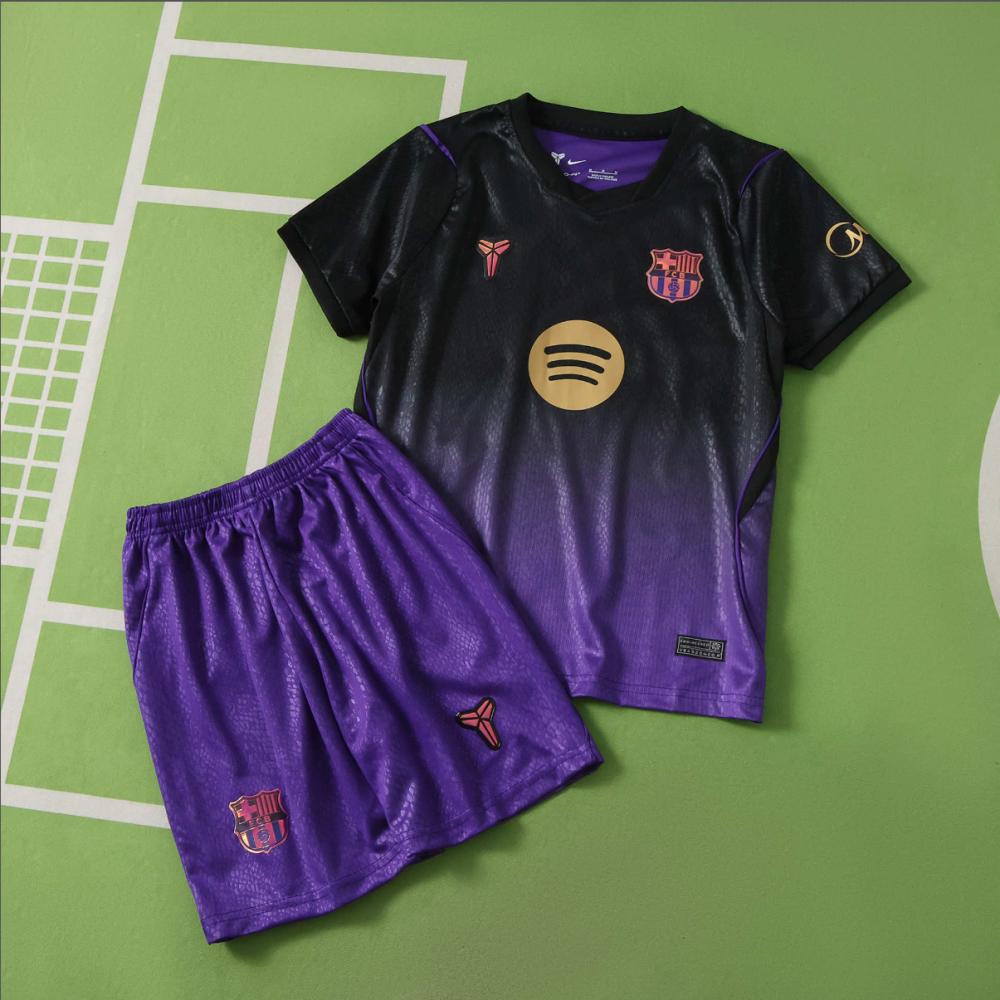 2627 Season Barcelona away Kids Kit
