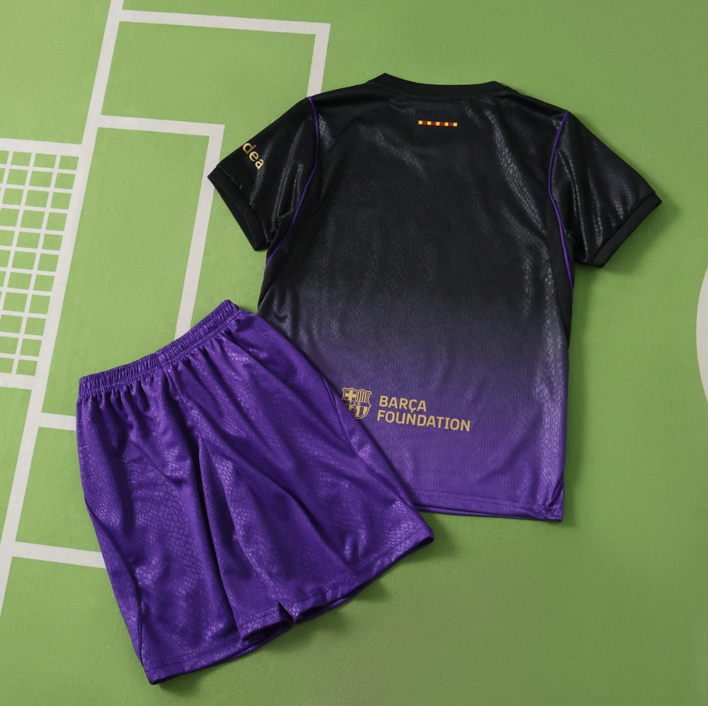 2627 Season Barcelona away Kids Kit