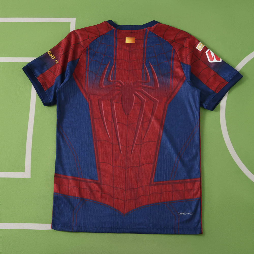 2026 FC Barcelona / Barça home Spider-Man Concept version Player version