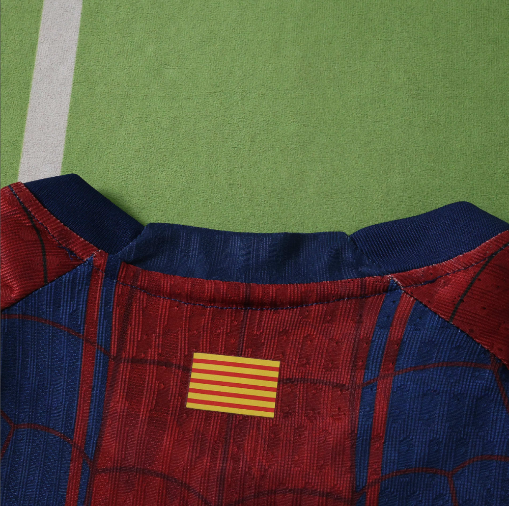 2026 FC Barcelona / Barça home Spider-Man Concept version Player version