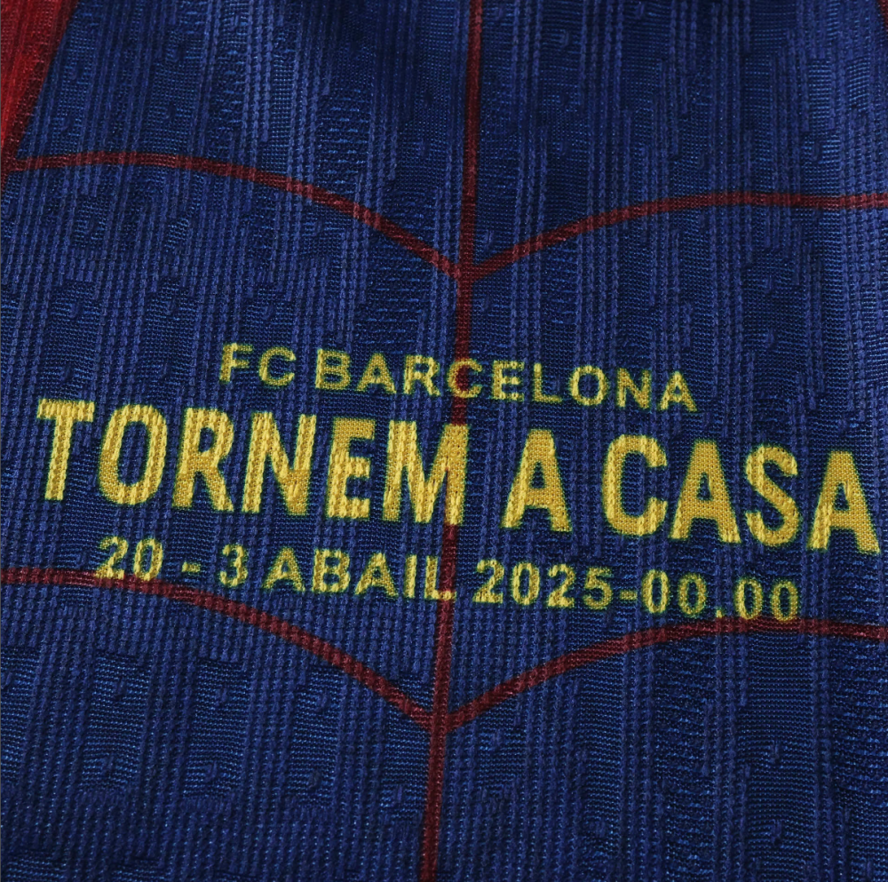 2026 FC Barcelona / Barça home Spider-Man Concept version Player version