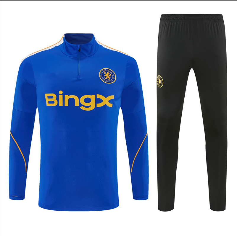 2026 season Chelsea F.C. half zip training suit set